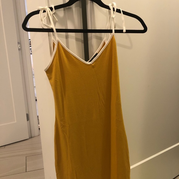 Forever 21 Dresses & Skirts - 5/25$ 🌟 NWT - Mustard Mini Dress